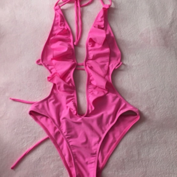 sabree Other - Hot pink monokini